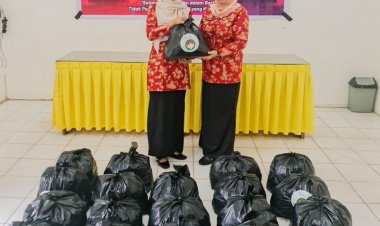 DWP Kabupaten Bengkalis Salurkan Paket Sembako Rata Hingga Kecamatan 
