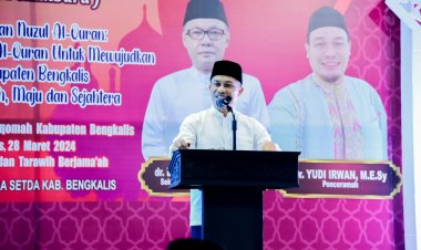 Wabup Bengkalis Bagus Ingatkan Masyarakat Amalkan Alquran