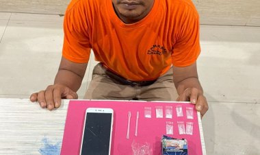 Pecandu Narkoba Ini Jual Sabu Palsu Berisi Tawas di Jalan Agus Salim Pekanbaru