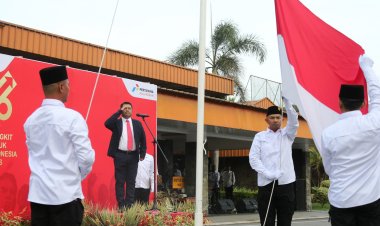 Upacara Harkitnas di Blok Rokan, Manajemen PHR Tegaskan Semangat Tingkatkan Produksi untuk Ketahanan Energi Nasional