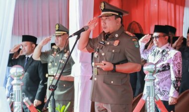 Wabup Siak Husni Pimpin Upacara Peringatan Hari Otda ke-28 