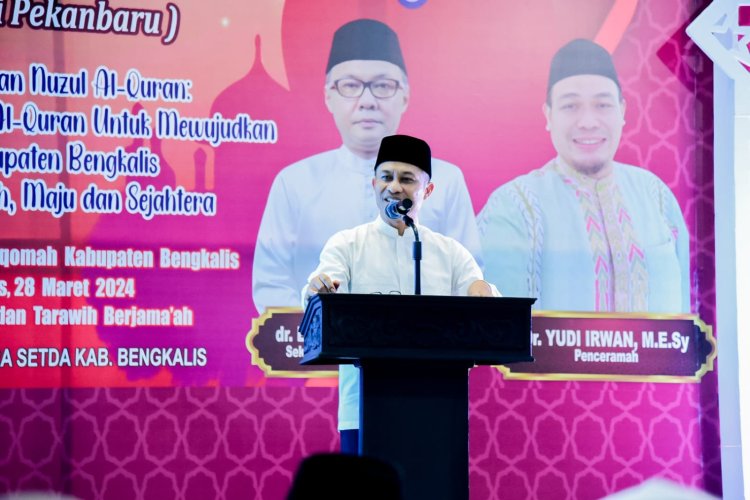 Wabup Bengkalis Bagus Ingatkan Masyarakat Amalkan Alquran