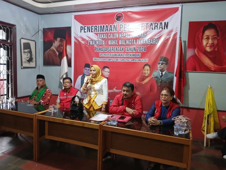 PDI Perjuangan Yakin Ida Yulita Susanti Bisa Jadi Wali Kota Perempuan Pertama di Pekanbaru