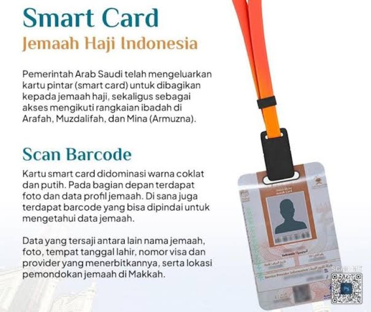 Tahun Ini Jamaah Haji Dapat Smart Card, Ini Fungsinya