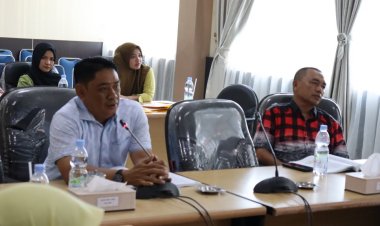 DPRD Inhil Raker Dengan Bappeda Sepakati Usulan Ranperda RPJPD 2025-2045 Untuk Dibahas Bersama Pansus