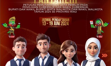 Riau Butuh 18.048 Pantarlih di Pemilihan Serentak 2024, Segini Honornya