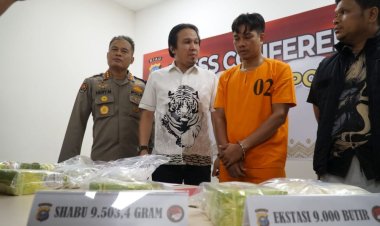 Seorang Napi di Lapas Bengkalis Diduga Minta J dan S Ambil dan Antarkan 9,5 kg Sabu dan 9.000 Butir Pil Ekstasi ke Pekanbaru