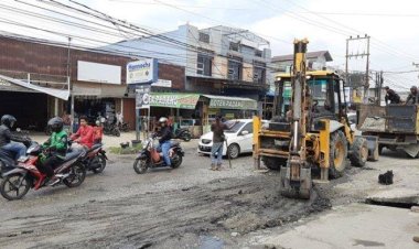 11 Jalan Provinsi di Pekanbaru Sudah Diperbaiki, 5 Ruas Sedang Proses