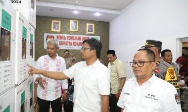 Besok PSU di 31 TPS di Rokan Hulu, KPU RI Intruksikan KPPS Antar Langsung Undangan ke Pemilih