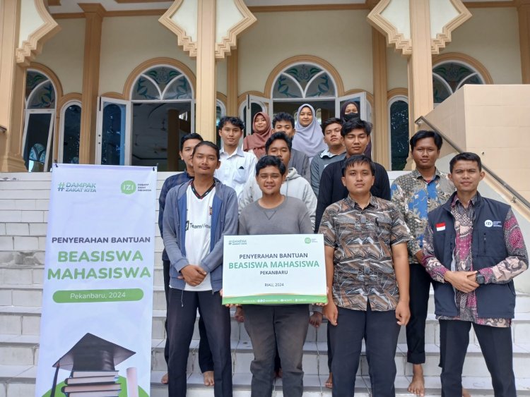 IZI Riau Bantu Lunasi Pembayaran UKT Mahasiswa UNRI Kurang Mampu
