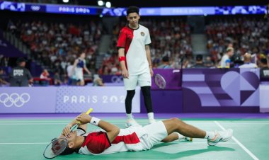 Olimpiade Paris 2024, Fajar/Rian Tersingkir di Perempat Final Usai Kalah dari Pebulutangkis China