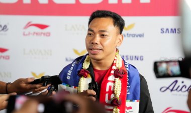 Lifter Indonesia Eko Yuli Irawan Tetap Tampil di Olimpiade 2024 Paris Meskipun Cedera Paha