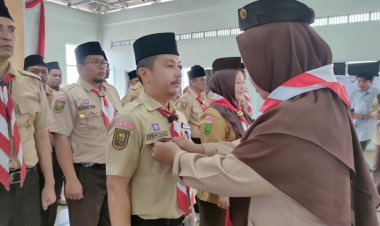 Pengurus Kwarran dan LPK Kwarran Binawidya 2024-2027 Dilantik