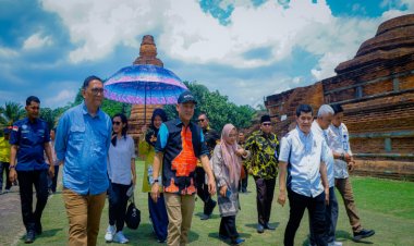 Kembangkan Wisata Candi Muara Muara Takus, Deputi Bappenas RI Kunjungi XIII Koto Kampar