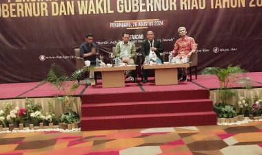 Hari Ini KPU Riau Buka Pendaftaran Bacalon Gubernur dan Wakil Gubernur Riau, Syamsuar dan Mawardi Pendaftar Pertama