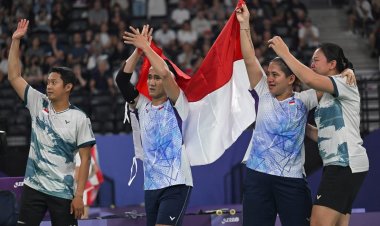 Leani Ratri Oktila Atlet Para Bulu Tangkis Asal Riau Raih Medali Emas Pertama Indonesia di Paralimpiade Paris 2024