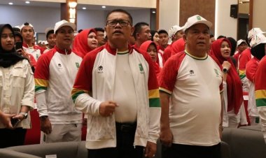 Pelapasan Kontingen Riau PON XXI Tahun 2024, Robin P Hutagalung: Bertanding Maksimal, Rebut Emas