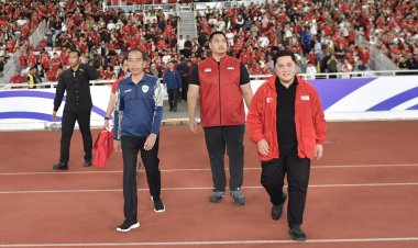 Hasil Timnas Indonesia vs Australia 0-0, Presiden Jokowi dan Menpora Dito Hadir di Stadion Gelora Bung Karno