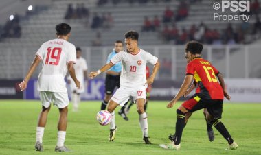 Hasil Timnas U-20 Indonesia vs Timor Leste 3-1, Kualifikasi Piala Asia U-20, Garuda Nusantara Fokus Lawan Yaman