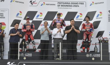 Juara MotoGP Mandalika 2024, Jorge Martin Pecahkan Rekor Waktu Lap Tercepat di Mandalika 1 Menit 29,088 Detik