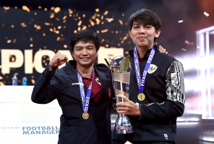 Timnas E-sport Indonesia Juara FIFAe World Cup Featuring Footbal Manager 2024 di Liverpool, Kalahkan Jerman Agregat 8-2