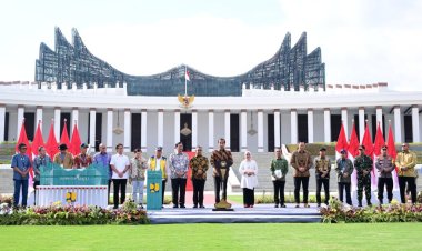 Presiden Jokowi Resmikan Istana Negara di Ibu Kota Nusantara, Istana Garuda Akan Diresmikan Prabowo Subianto