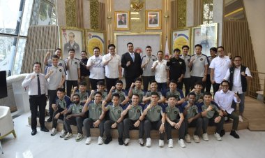 Kejuaraan Futsal AFF di Thailand, Menpora Dito Ariotedjo Lepas Timnas Futsal U16 Indonesia