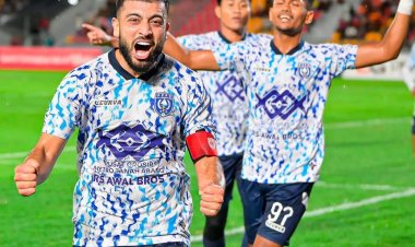 Omid Popalzay Gelandang Serang PSPS Pekanbaru Sudah Cetak 6 Gol di 7 Pertandingan Liga 2 Musim 2024-2025