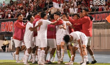 Hasil Kuwait vs Timnas U-17 Indonesia 0-1, Mathew Baker Bawa Garuda Muda Raih 3 Poin di Laga Perdana