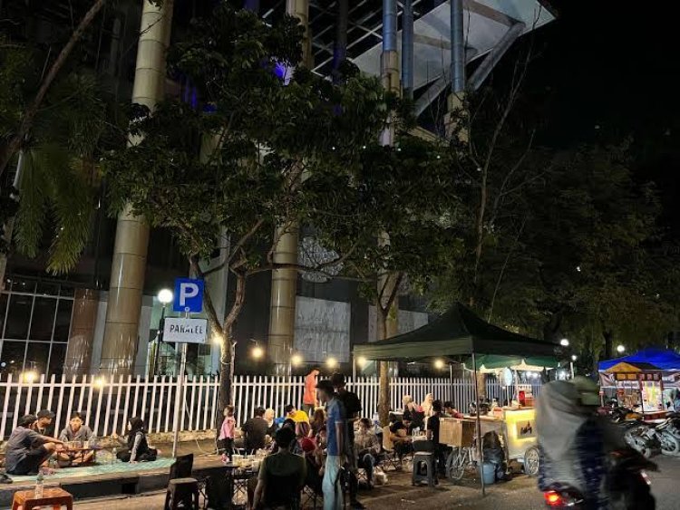 Kuliner Malam di Jalan Cut Nyak Dien Masih Ditutup Sementara, Masih Ditata Disperindag Pekanbaru