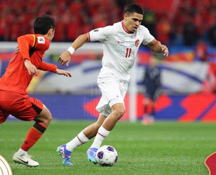 Hasil China vs Timnas Indonesia 2-1, Kualifikasi Piala Dunia 2026 Zona Asia, Garuda Kalah di Kandang Naga