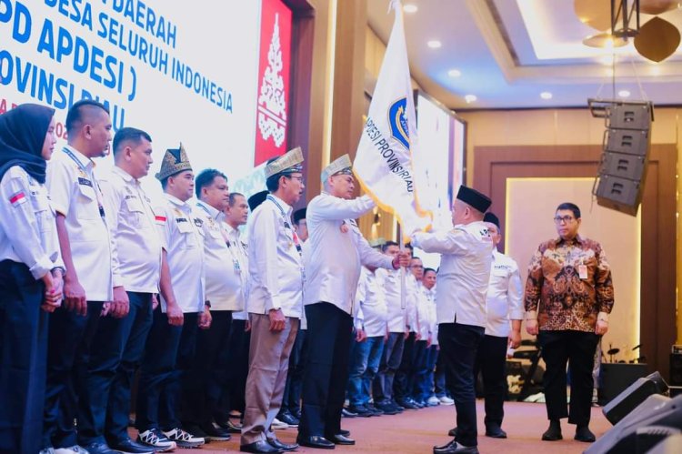 Anto Sontang Resmi Nakhodai Apdesi Riau Periode 2024-2029