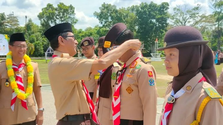 Hadiri Pembukaan Pertika VI UIN Suska Riau, Ini Pesan Ketua Kwarda Riau
