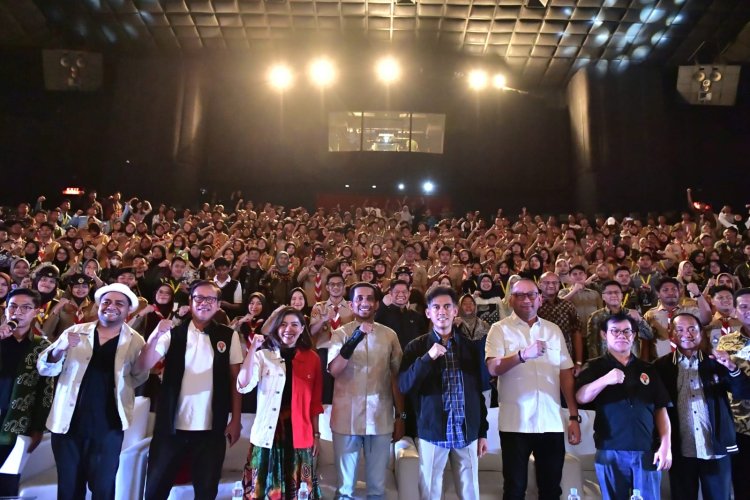 Peringati Hari Sumpah Pemuda ke-96, Kemenpora Gelar Kemah Organisasi Pemuda Indonesia 2024 di Teater Keong Emas