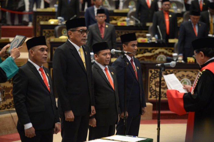 Budiman Lubis Diamanahi Sebagai Wakil Ketua III DPRD Riau Masa Jabatan 2024-2029 dari Fraksi Partai Gerindra