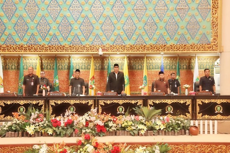 DPRD Riau Resmi Umumkan Alat Kelengkapan Dewan, Ini Susunannya