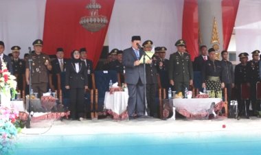 Bupati Rohul H Sukiman Jadi Inspektur Upacara Upacara Hari Kesaktian Pancasila Tahun 2024