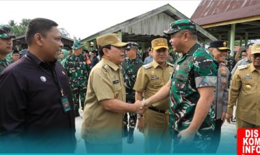 Bupati Rohul Hadiri Upacara Penutupan TMMD, Ajak Masyarakat Tanamkan Jiwa Gotong Royong