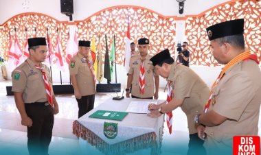 Deretan Pesan Sukiman kepada Pramuka Rohul, Dari Bina Generasi Muda Hingga Bangun Karakter Tangguh