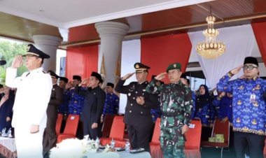 Wabup Indra Gunawan Pimpin Peringatan Hari Pancasila, Ajak Milenial Hayati Ideologi Pancasila