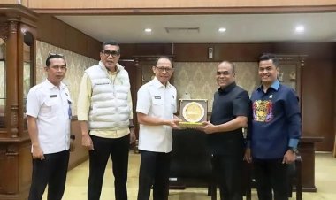 Terima Kunjungan Kepala BNNP Riau, Ketua DPRD Provinsi Riau Kaderismanto Prihatin Masuknya Narkoba di Rupat