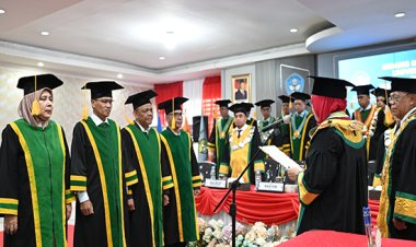 Empat Guru Besar UNRI Dikukuhkan, Dari Ekowisata hingga Menjawab Tantangan di Era Kecerdasan Buatan