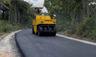 Didanai DBH Sawit, Dinas PUPR Pekanbaru Bangun Dua Jalan Baru di Rumbai Barat