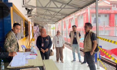 Ketua Bawaslu Pekanbaru Monitoring Pemungutan Suara di Rutan Sialang Bungkuk