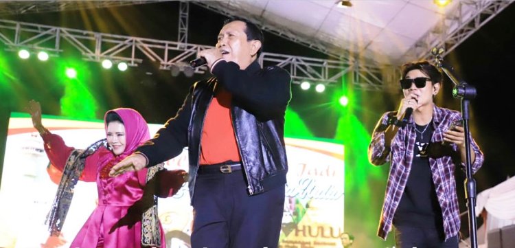 Malam Puncak HUT Rohul ke-25, Bupati Rohul H Sukiman Sampaikan Ucapan Terimakasih kepada Masyarakat