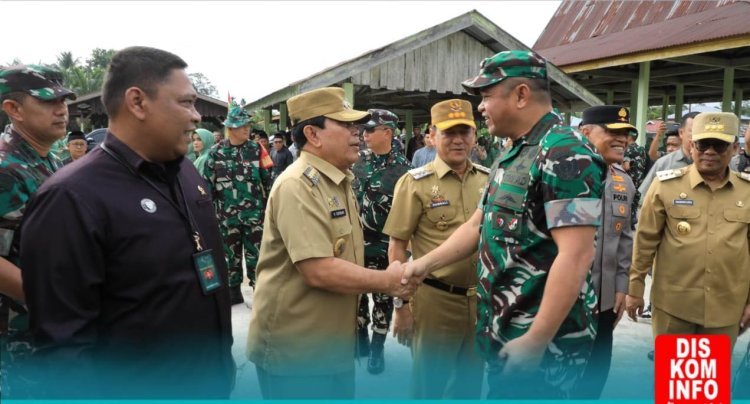 Bupati Rohul Hadiri Upacara Penutupan TMMD, Ajak Masyarakat Tanamkan Jiwa Gotong Royong