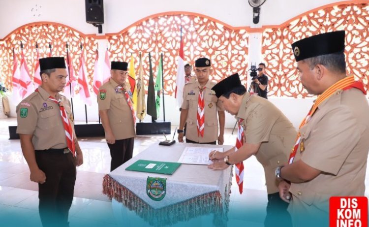 Deretan Pesan Sukiman kepada Pramuka Rohul, Dari Bina Generasi Muda Hingga Bangun Karakter Tangguh