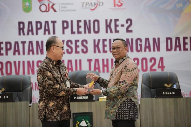 Pemprov Riau Terima Penghargaan KEJAR Terbaik TPAKD Award
