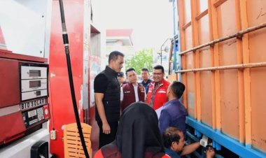Polisi Cek Kelangkaan BBM Subsidi Jenis Solar di Pekanbaru