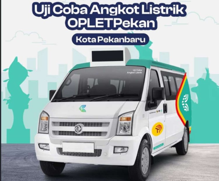 Oplet Pekan Feeder Listrik Mulai Beroperasi Besok di Jalan Tuah Karya Panam, Gratis 3 Bulan
